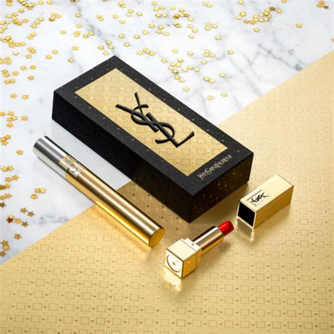 cofanetto mascara e rossetto ysl|YSL Beauty .